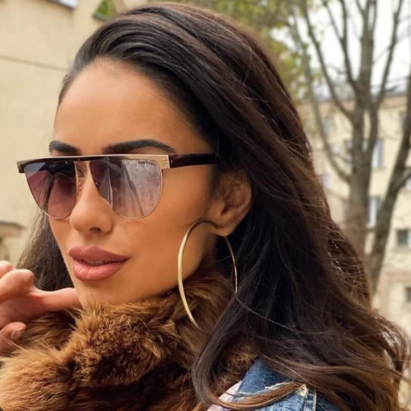 TOM FORD Stephanie Sunglasses NWOT - Picture 7 of 14